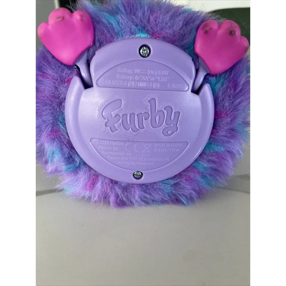 Hasbro Furby Purple‎ Interactive Plush Toy 2023 Voice Activated F6743 Tested